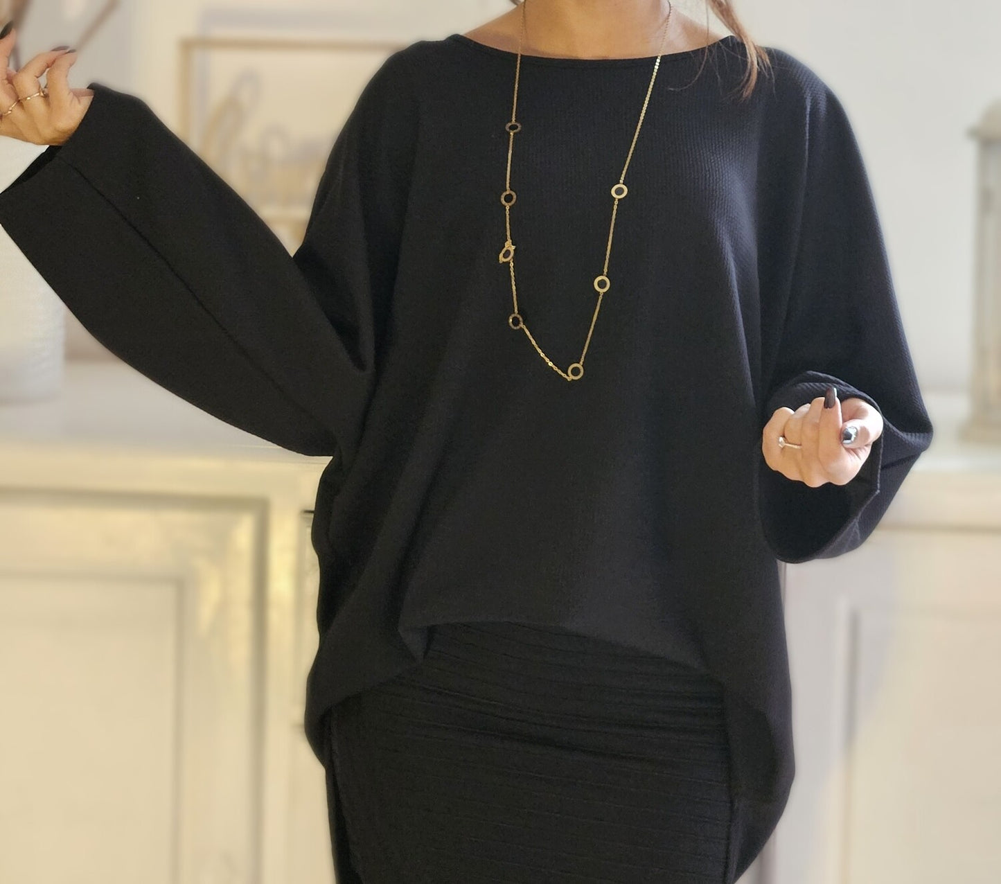 TUNIQUE AMPLE MADE IN ITALIE - Ellarmonie