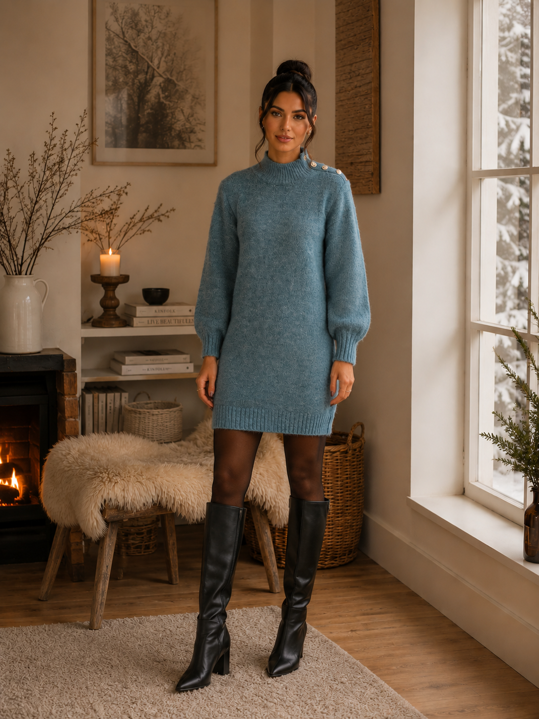 ROBE PULL MADE IN ITALIE - Ellarmonie