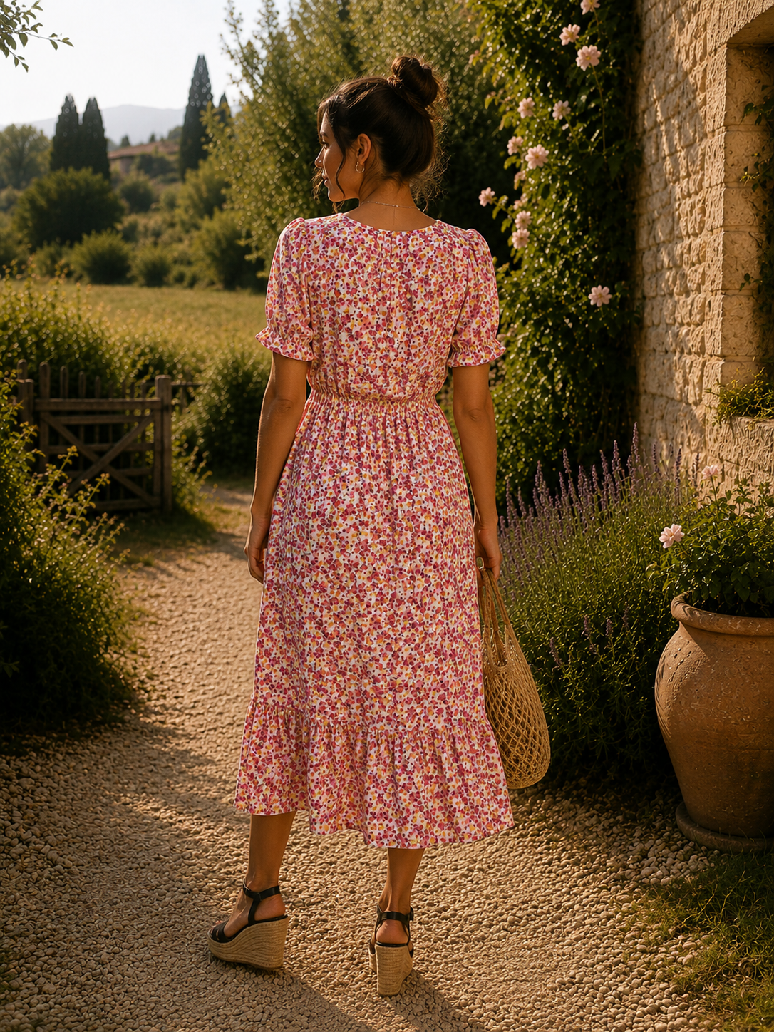 ROBE LONGUE MADE IN ITALIE - Ellarmonie