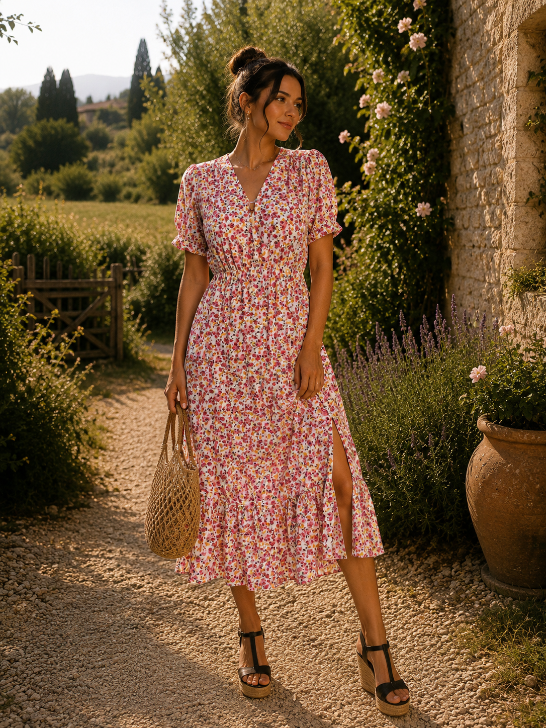 ROBE LONGUE MADE IN ITALIE - Ellarmonie